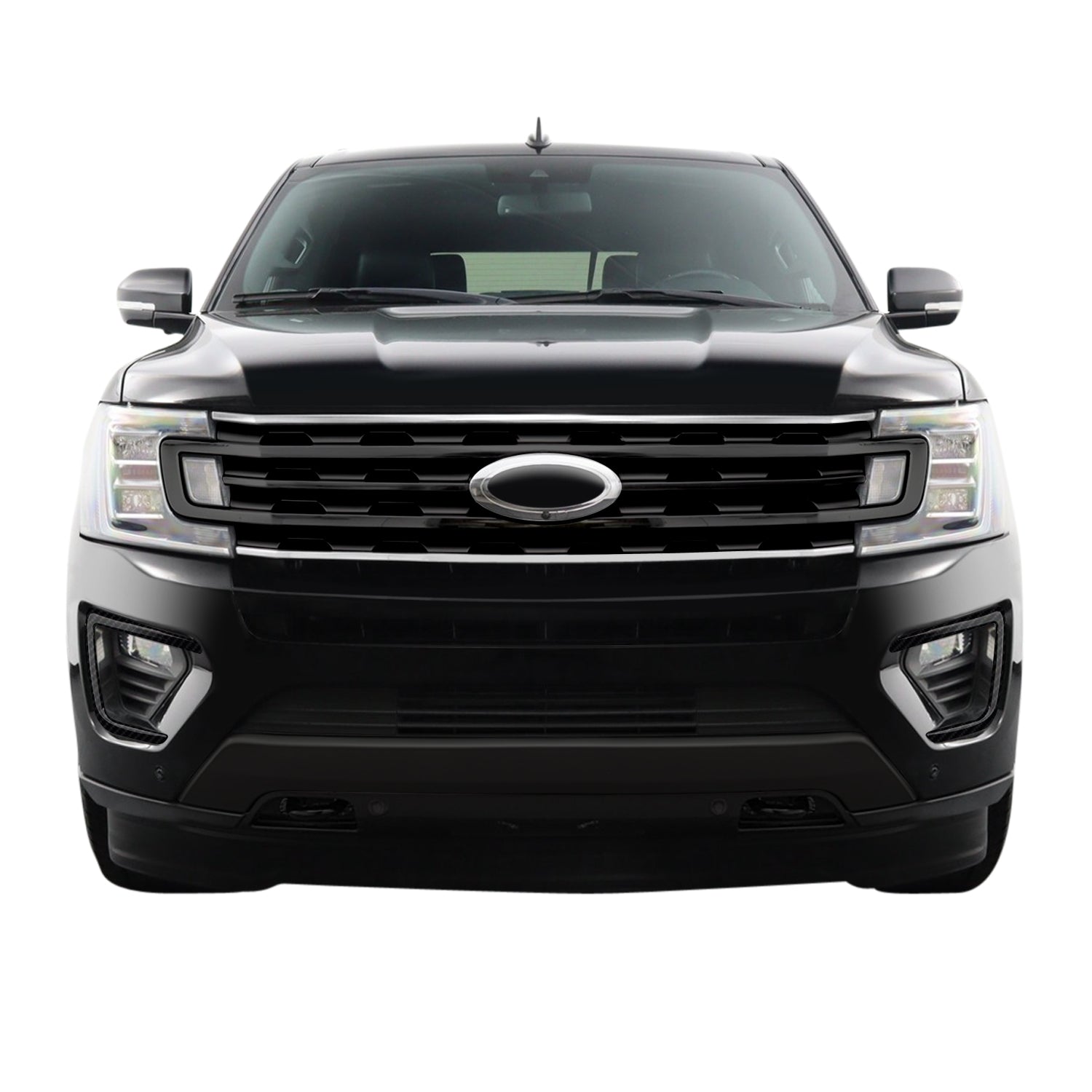 2018-2021 Ford Expedition | Fog Light Trim Chrome Delete PreCut Vinyl Wrap