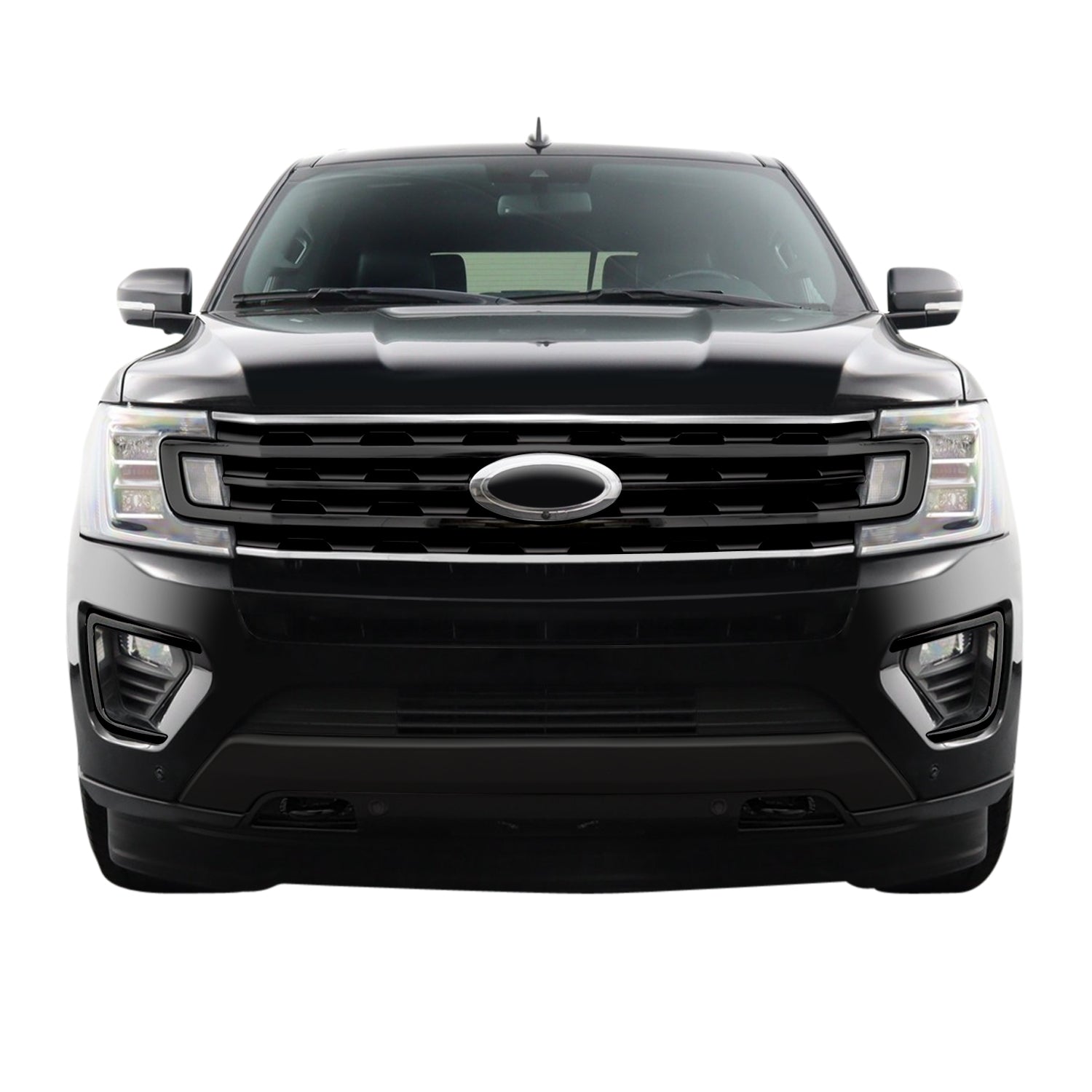 2018-2021 Ford Expedition | Fog Light Trim Chrome Delete PreCut Vinyl Wrap