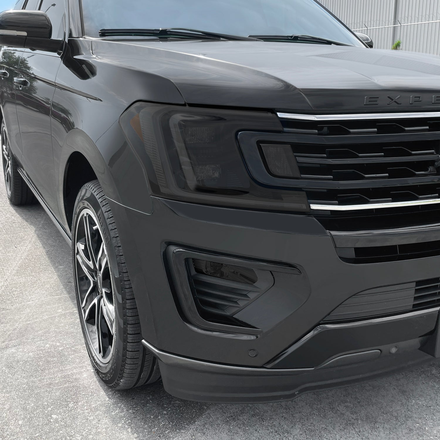 2018-2021 Ford Expedition | Headlight PreCut Tint Overlays