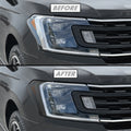 2018-2021 Ford Expedition | Headlight Side Marker PreCut Tint Overlays
