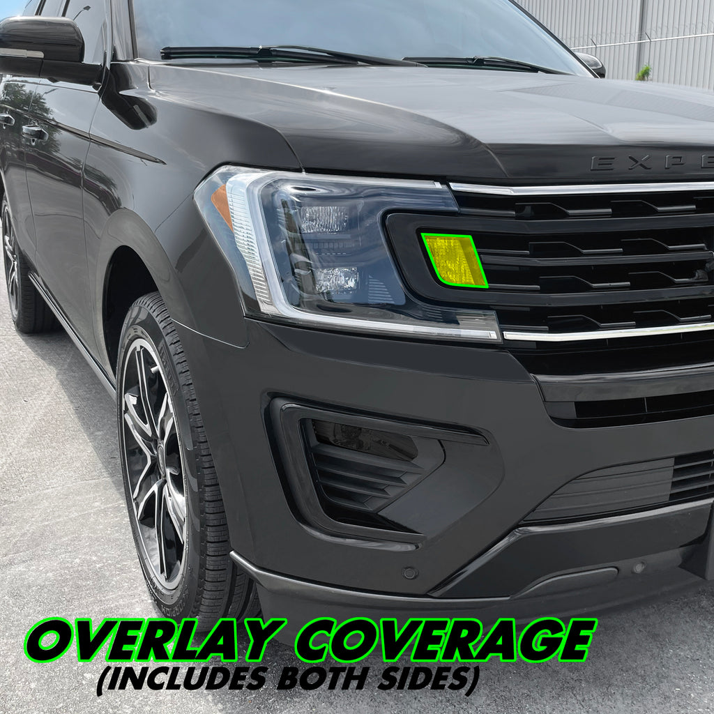 2018-2021 Ford Expedition | Headlight Turn Signal PreCut Tint Overlays
