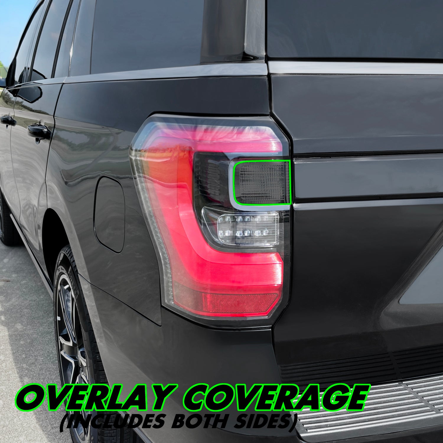 2018-2021 Ford Expedition | Reverse Light PreCut Tint Overlays