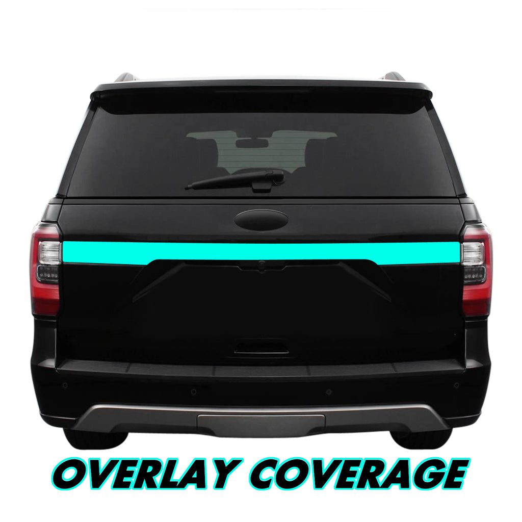2018-2021 Ford Expedition | Tailgate Trim Chrome Delete PreCut Vinyl Wrap