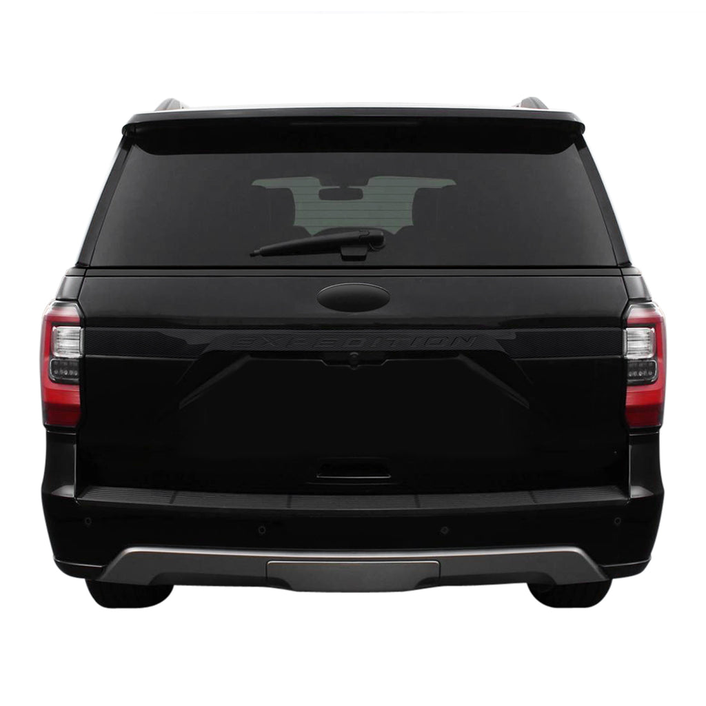 2018-2021 Ford Expedition | Tailgate Trim Chrome Delete PreCut Vinyl Wrap