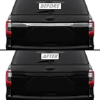 2018-2021 Ford Expedition | Tailgate Trim Chrome Delete PreCut Vinyl Wrap
