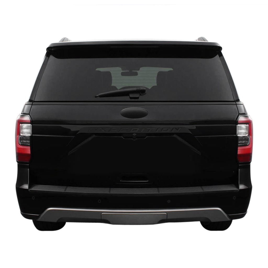 2018-2021 Ford Expedition | Tailgate Trim Chrome Delete PreCut Vinyl Wrap