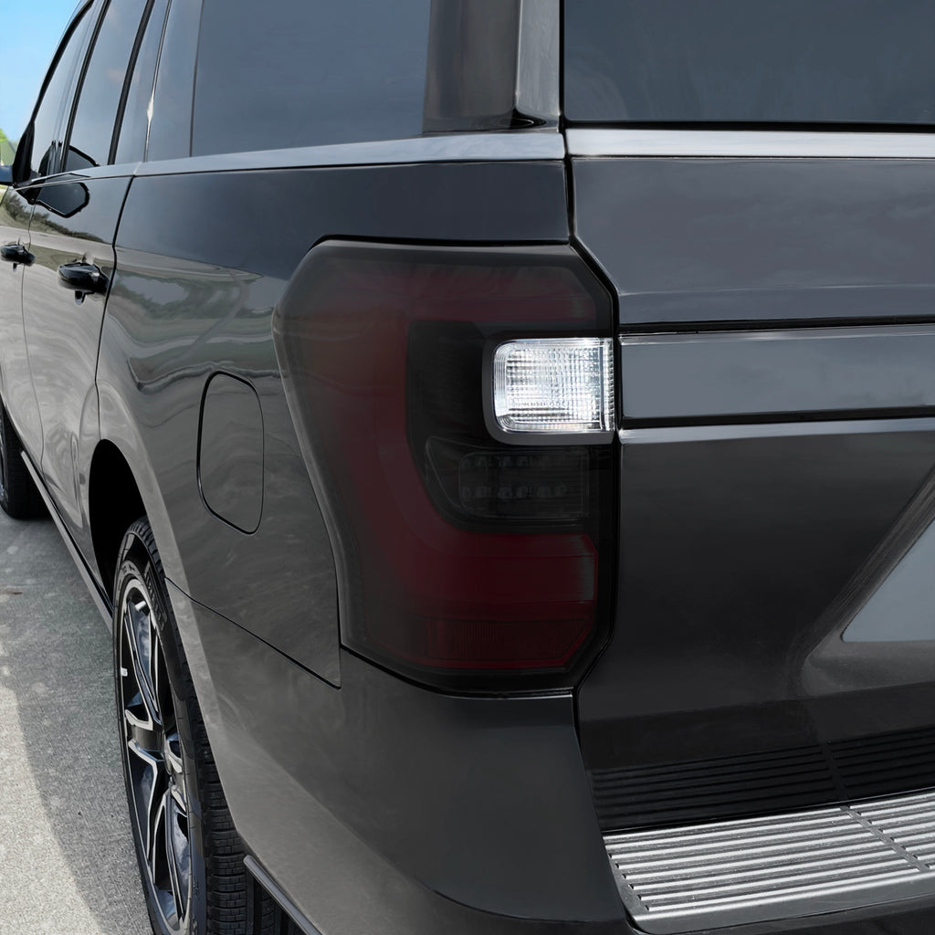2018-2021 Ford Expedition | Tail Light Cutout PreCut Tint Overlays