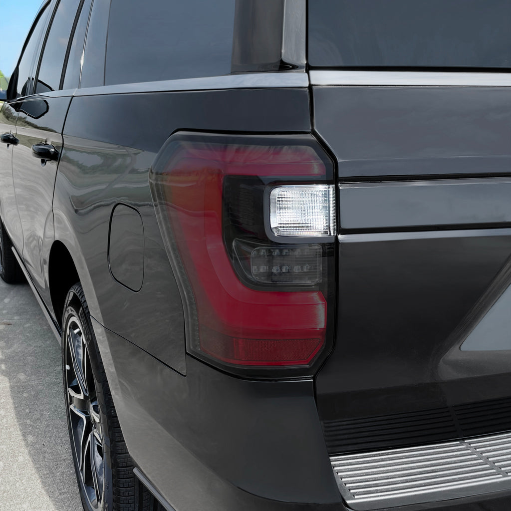 2018-2021 Ford Expedition | Tail Light Cutout PreCut Tint Overlays