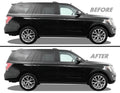 2018-2021 Ford Expedition | Window Trim Chrome Delete PreCut Vinyl Wrap