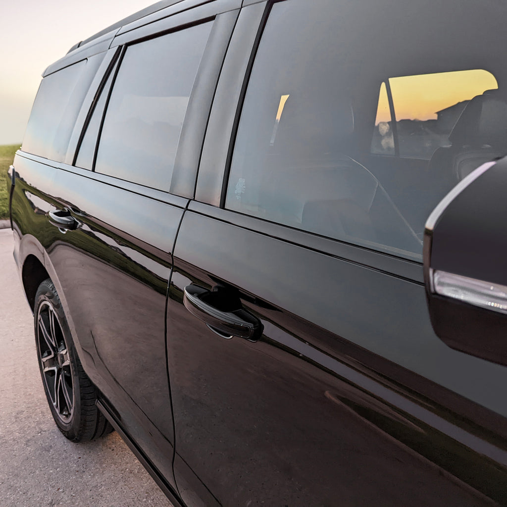 2018-2021 Ford Expedition | Window Trim Chrome Delete PreCut Vinyl Wrap