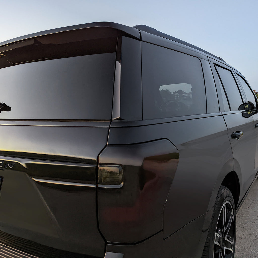 2018-2021 Ford Expedition | Window Trim Chrome Delete PreCut Vinyl Wrap