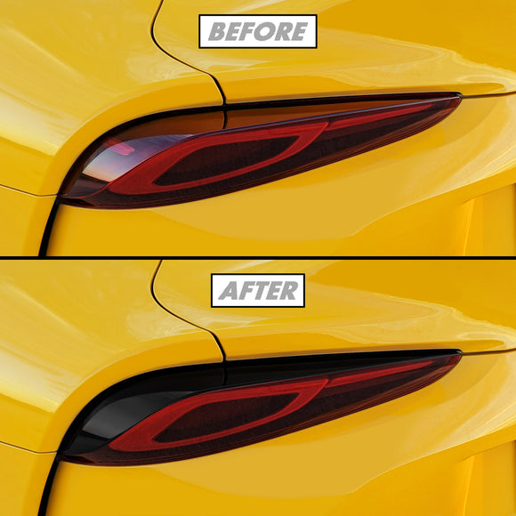 2020-2023 Toyota Supra | Tail Light Eyelid PreCut Vinyl Overlays