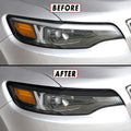 2019-2023 Jeep Cherokee | Headlight Eyelid PreCut Vinyl Overlays