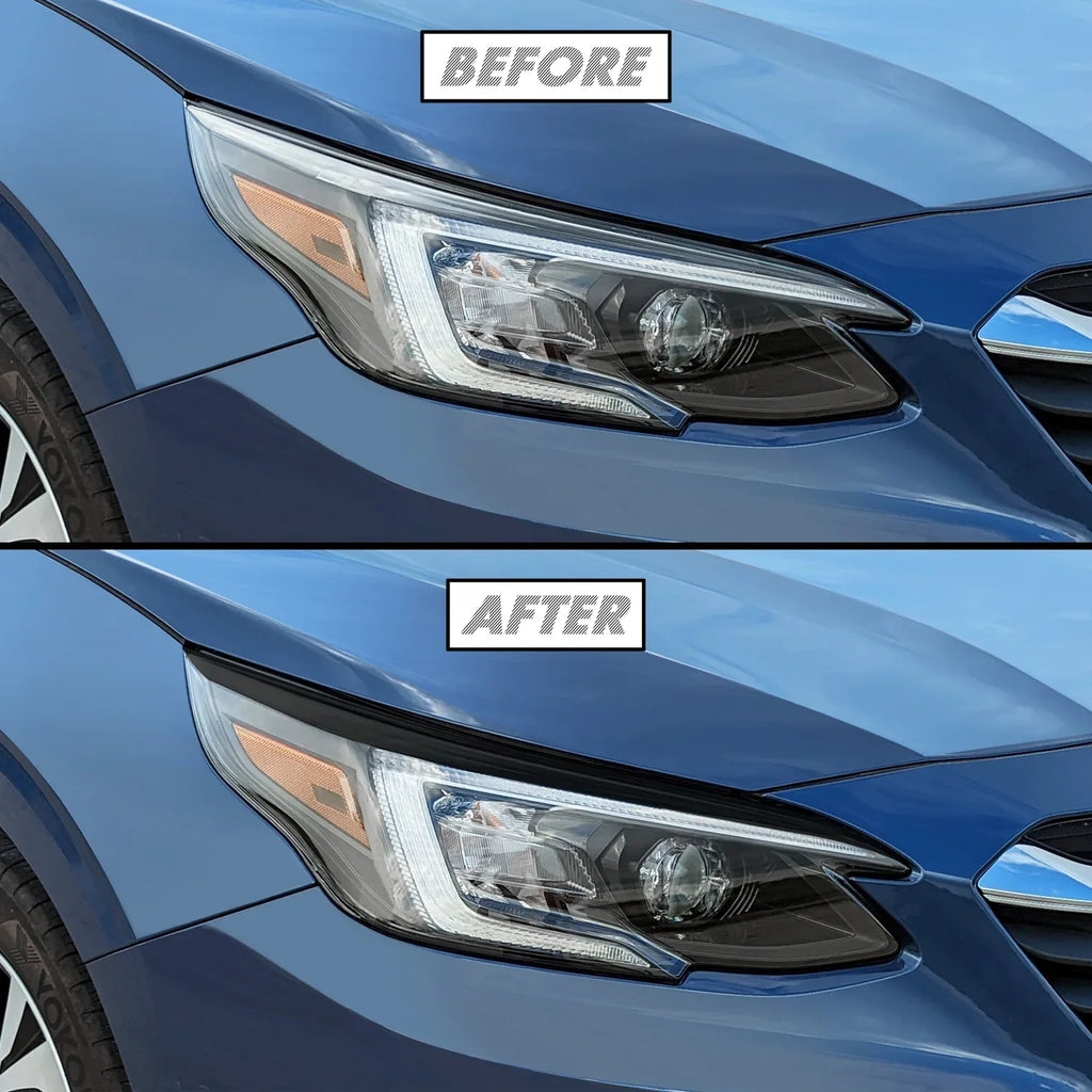 2020-2022 Subaru Legacy | Headlight Eyelid PreCut Vinyl Overlays