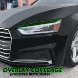2018-2019 Audi A5 / S5 | Headlight Eyelid PreCut Vinyl Overlays