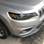 2019-2023 Jeep Cherokee | Headlight Eyelid PreCut Vinyl Overlays
