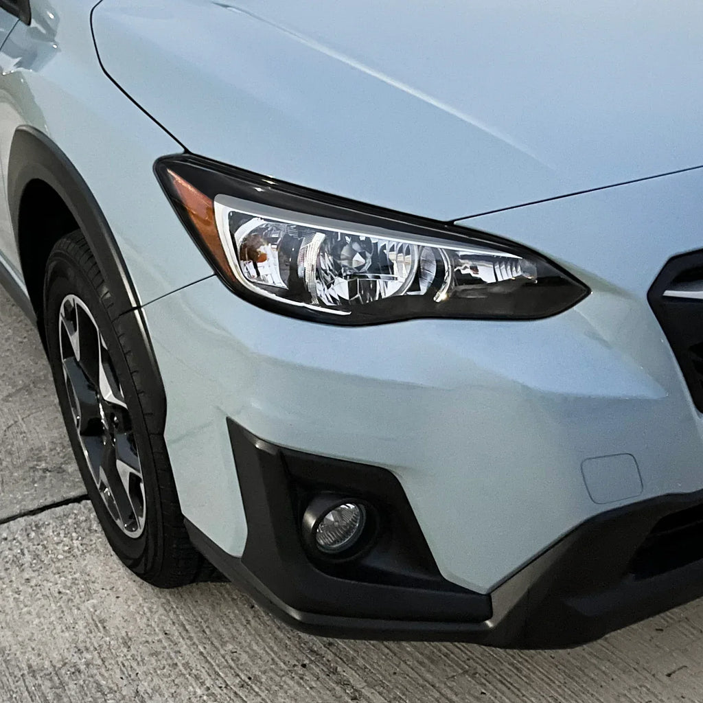 2018-2023 Subaru Crosstrek | Headlight Eyelid PreCut Vinyl Overlays