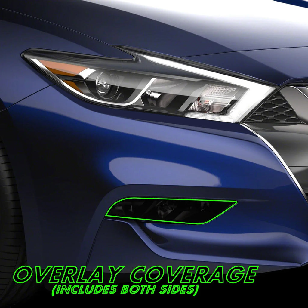 2016-2018 Nissan Maxima | Fog Light PreCut Tint Overlays