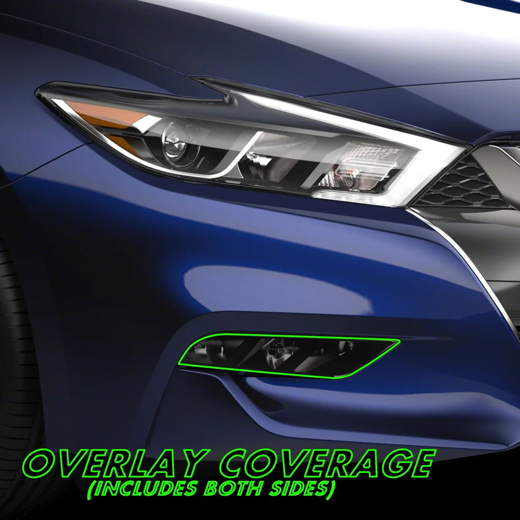2016-2018 Nissan Maxima | Fog Light PreCut Tint Overlays