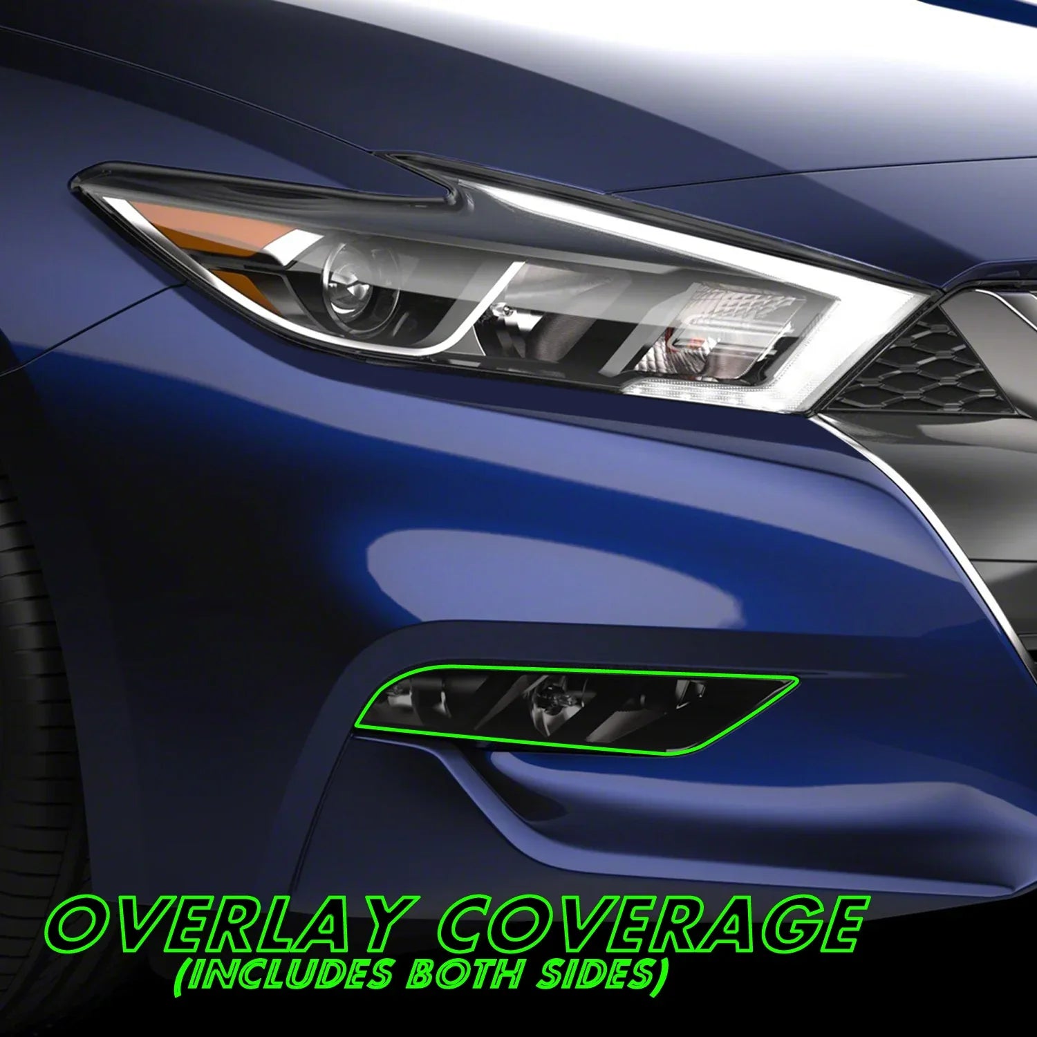 2016-2018 Nissan Maxima | Fog Light PreCut Tint Overlays