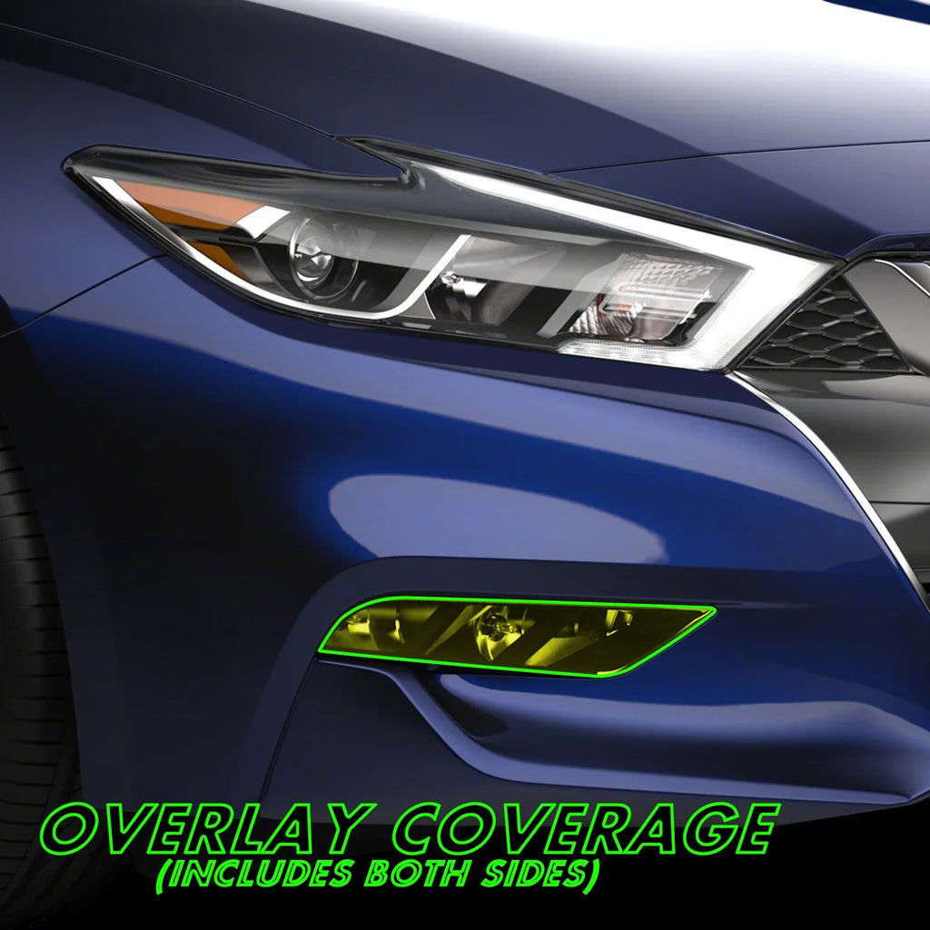 2016-2018 Nissan Maxima | Fog Light PreCut Tint Overlays
