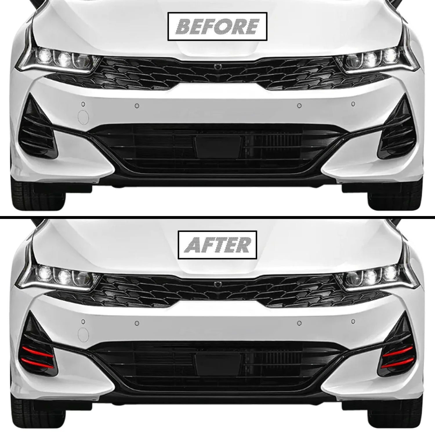 2021-2023 Kia K5 GT-Line | Fog Light Trim PreCut Vinyl Wrap