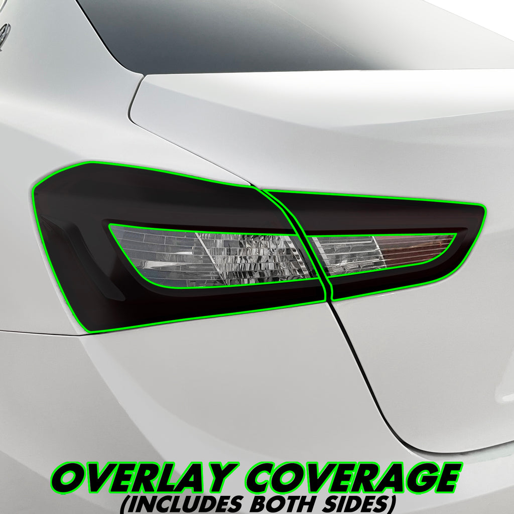 2014-2020 Maserati Ghibli | Tail Light Cutout PreCut Tint Overlays