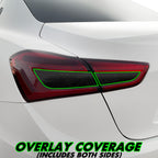 2014-2020 Maserati Ghibli | Turn Signal & Reverse Light PreCut Tint Overlays