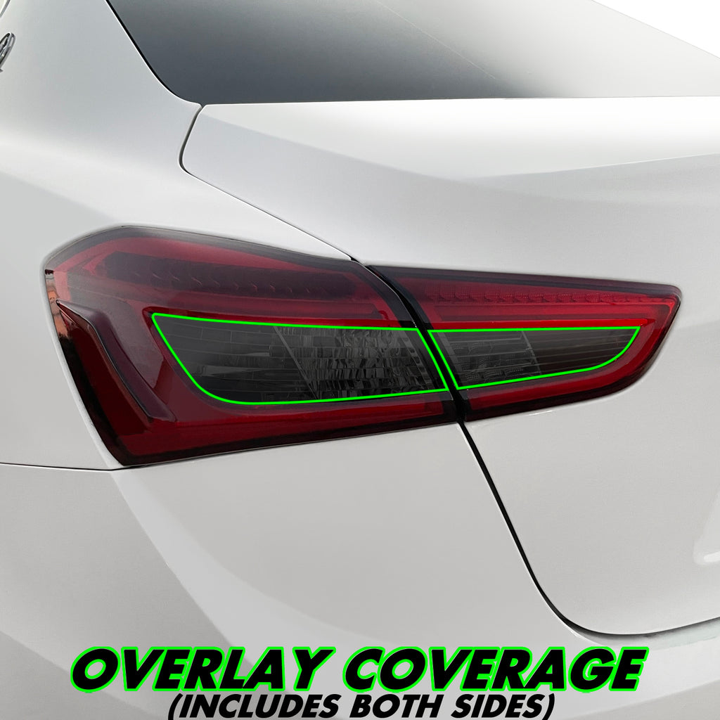 2014-2020 Maserati Ghibli | Turn Signal & Reverse Light PreCut Tint Overlays