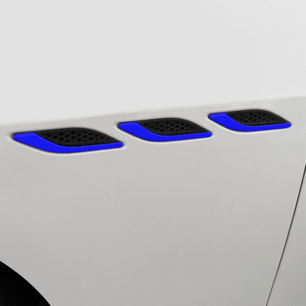 2014-2023 Maserati Ghibli | Fender Vent Trim Chrome Delete PreCut Vinyl Wrap