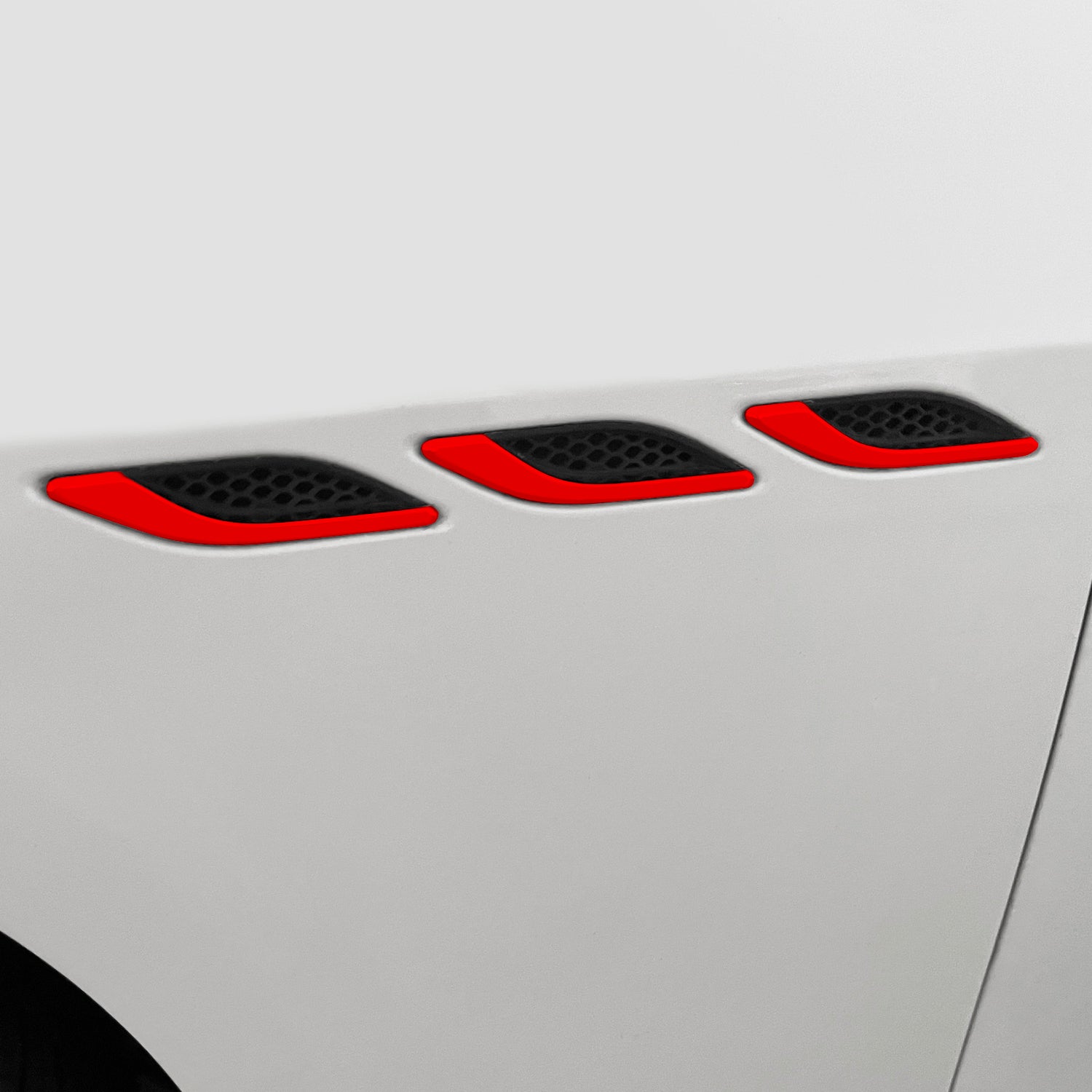 2014-2023 Maserati Ghibli | Fender Vent Trim Chrome Delete PreCut Vinyl Wrap