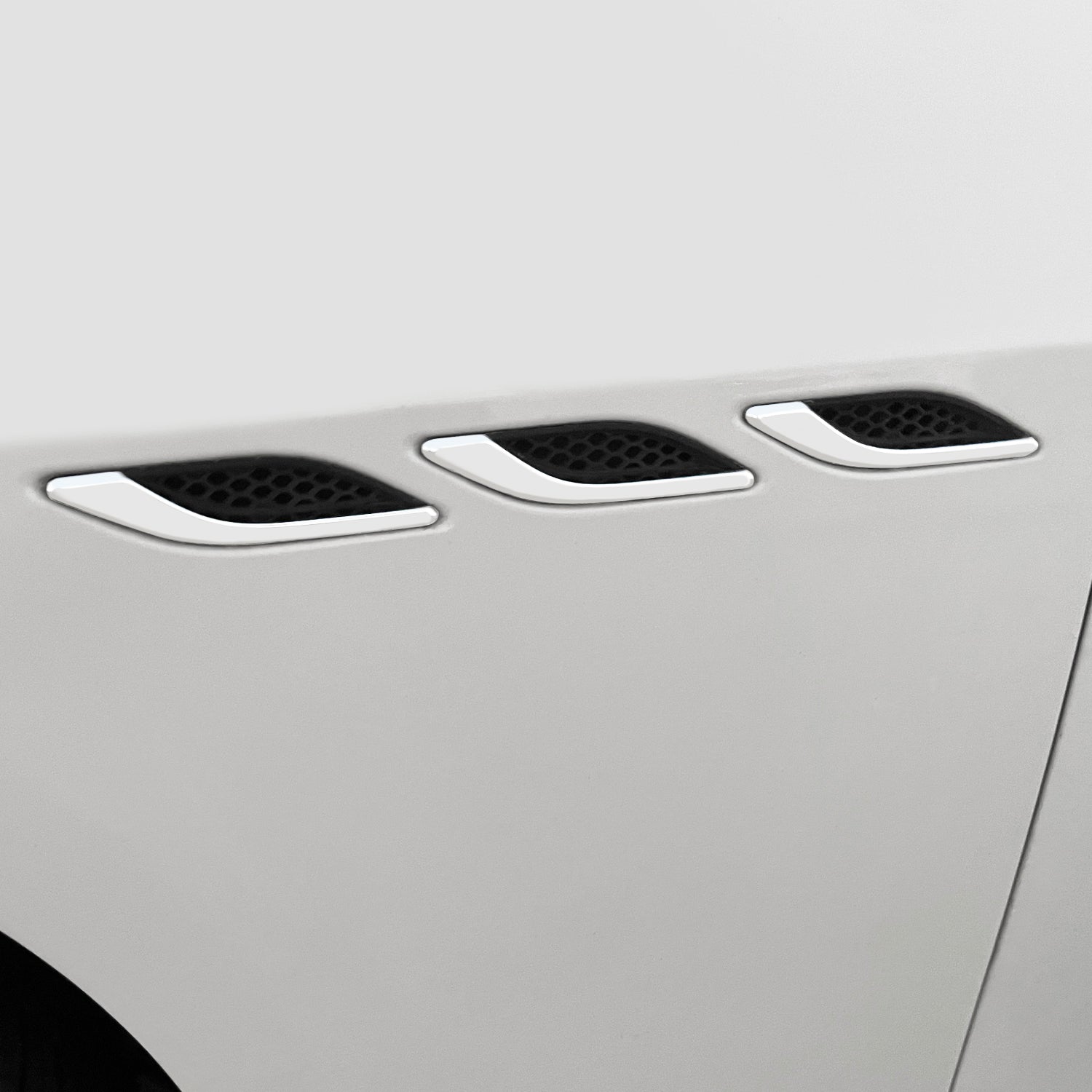 2014-2023 Maserati Ghibli | Fender Vent Trim Chrome Delete PreCut Vinyl Wrap