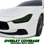 2014-2023 Maserati Ghibli | Headlight PreCut Tint Overlays