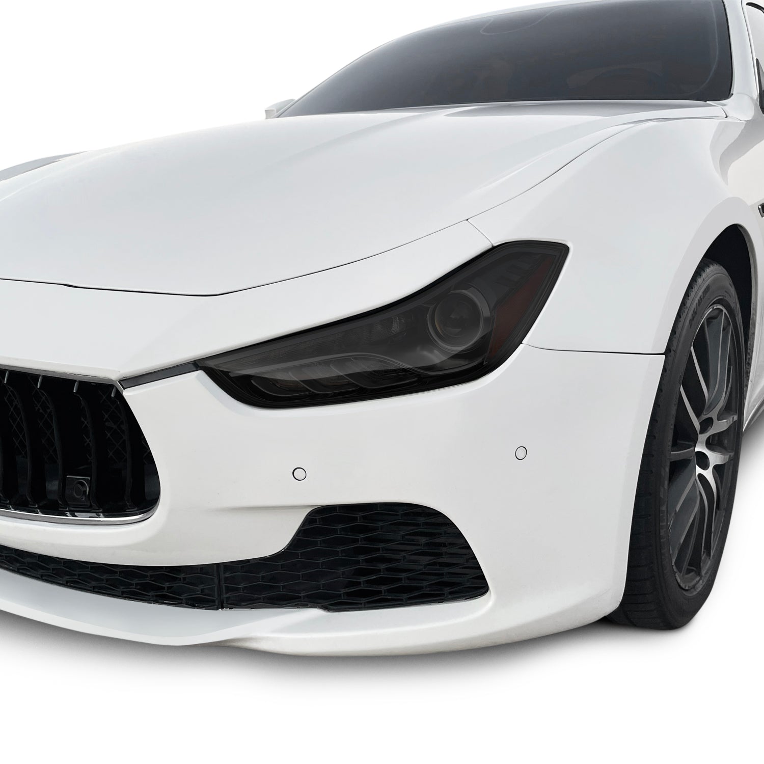 2014-2023 Maserati Ghibli | Headlight PreCut Tint Overlays