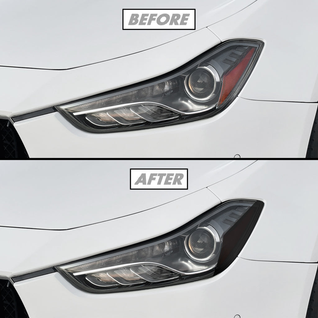 2014-2023 Maserati Ghibli | Headlight Side Marker PreCut Tint Overlays