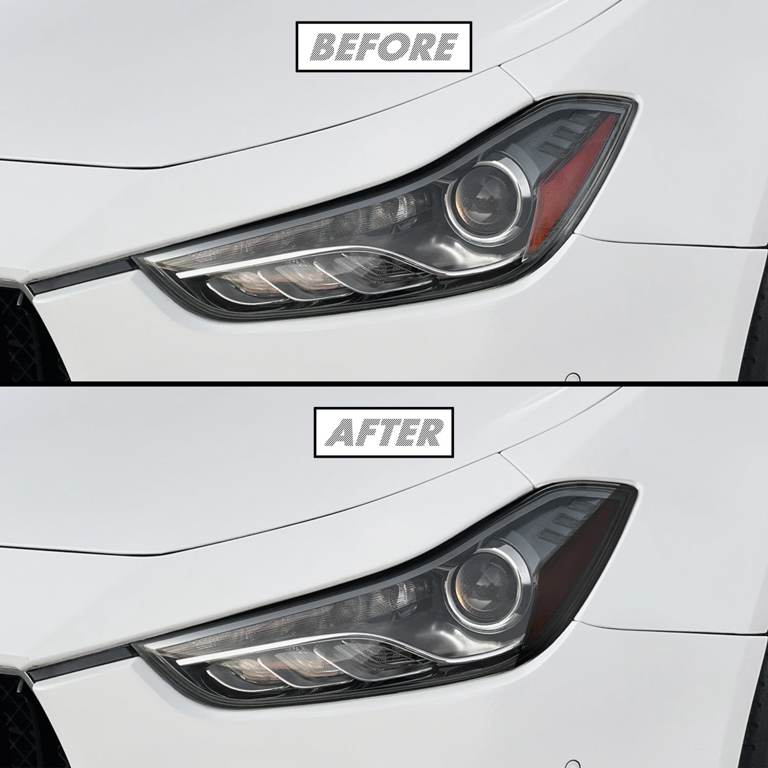 2014-2023 Maserati Ghibli | Headlight Side Marker PreCut Tint Overlays