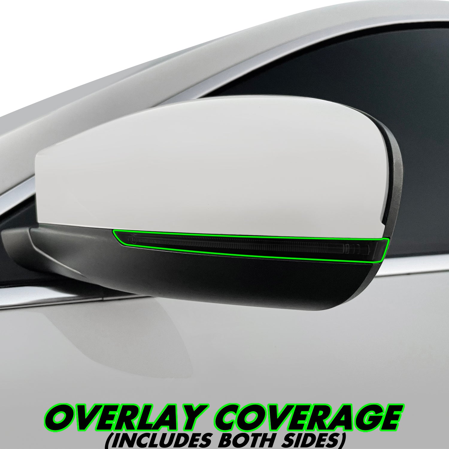 2014-2023 Maserati Ghibli | Mirror Turn Signal PreCut Tint Overlays