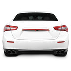 2014-2023 Maserati Ghibli | Rear Trunk Trim Chrome Delete PreCut Vinyl Wrap