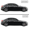 2014-2023 Maserati Ghibli | Window Trim Chrome Delete PreCut Vinyl Wrap
