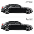 2014-2023 Maserati Ghibli | Window Trim Chrome Delete PreCut Vinyl Wrap