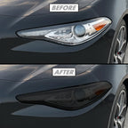 2017-2023 Alfa Romeo Giulia | Headlight PreCut Tint Overlays