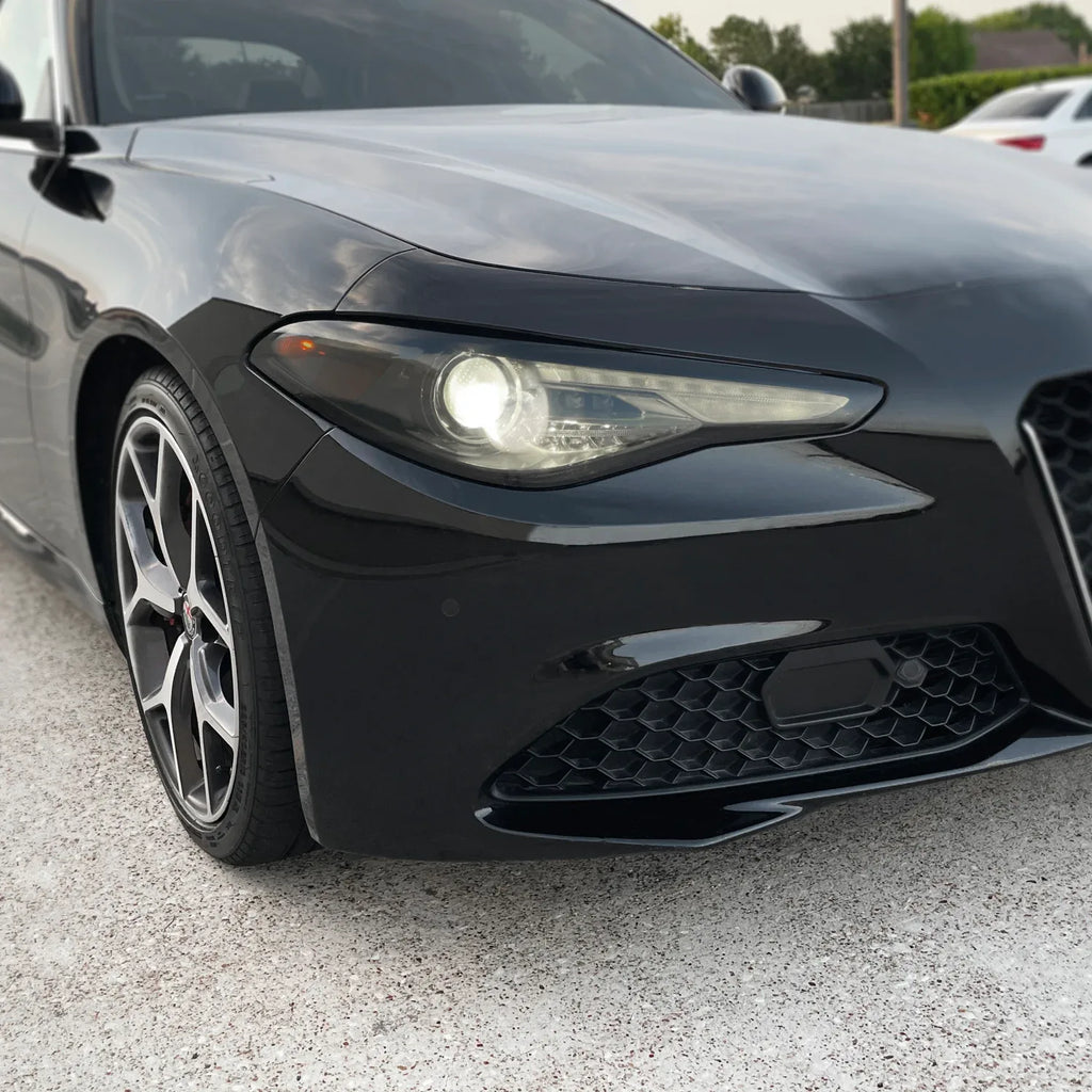 2017-2023 Alfa Romeo Giulia | Headlight PreCut Tint Overlays