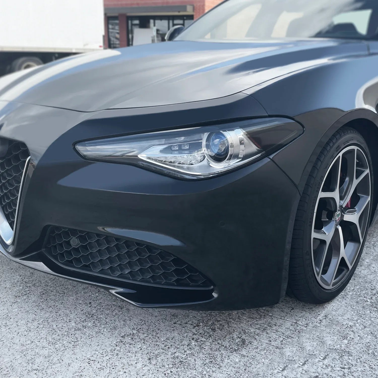 2017-2023 Alfa Romeo Giulia | Headlight Side Marker PreCut Tint Overlays