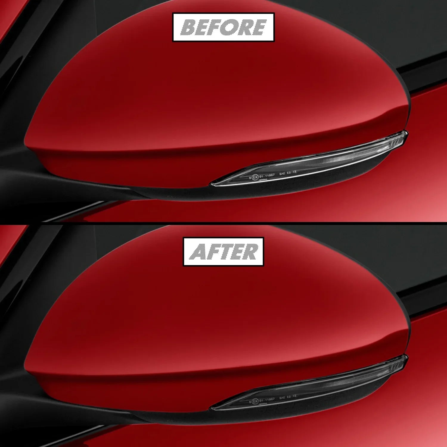 2017-2023 Alfa Romeo Giulia | Mirror Turn Signal PreCut Tint Overlays