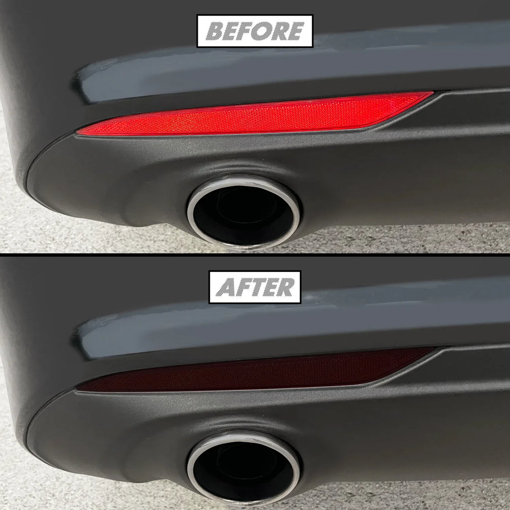 2017-2023 Alfa Romeo Giulia | Reflector PreCut Tint Overlays