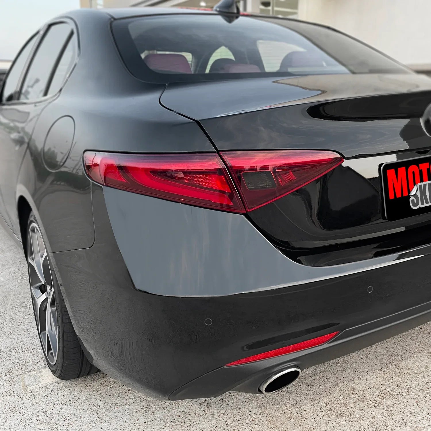 2017-2023 Alfa Romeo Giulia | Reverse Light PreCut Tint Overlays