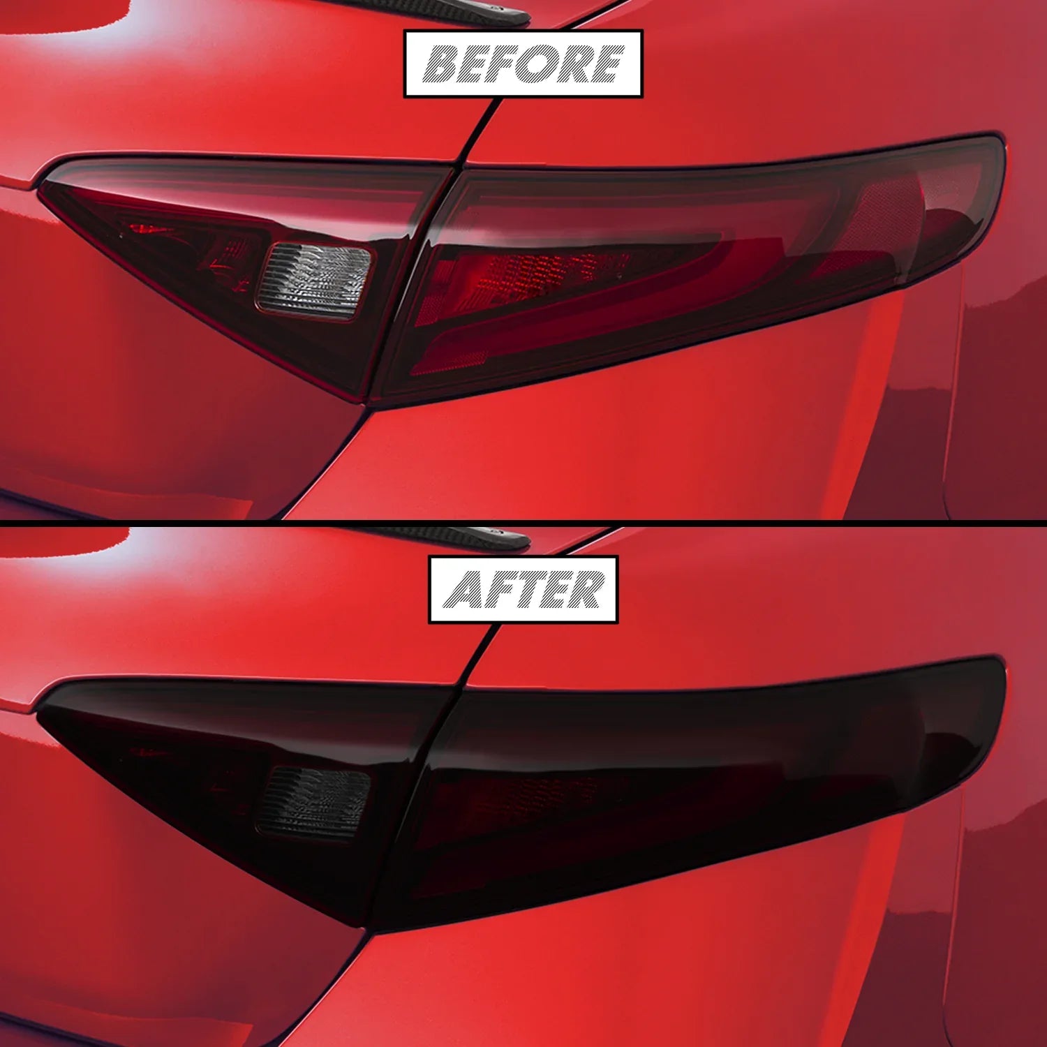 2017-2023 Alfa Romeo Giulia | Tail Light PreCut Tint Overlays