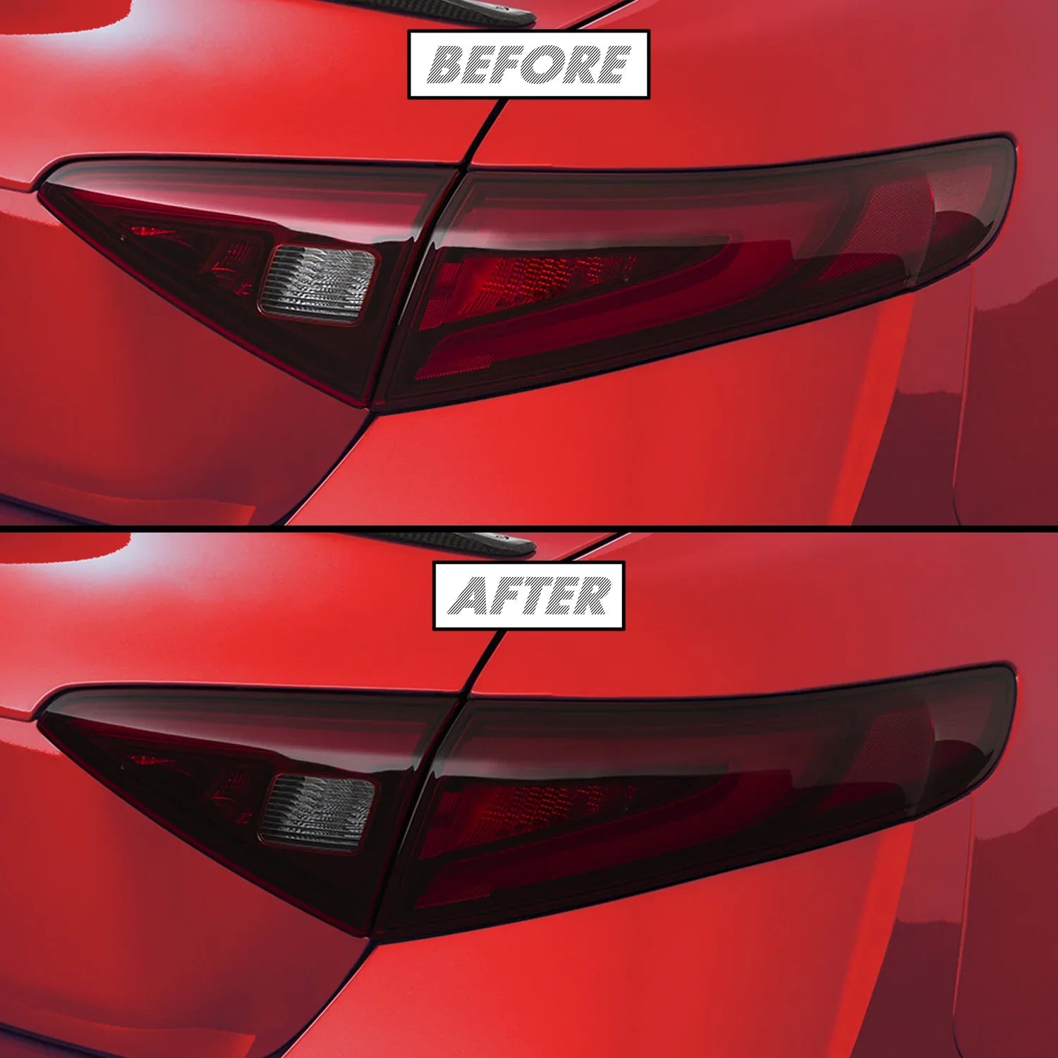 2017-2023 Alfa Romeo Giulia | Tail Light PreCut Tint Overlays
