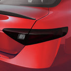 2017-2023 Alfa Romeo Giulia | Tail Light Cutout PreCut Tint Overlays