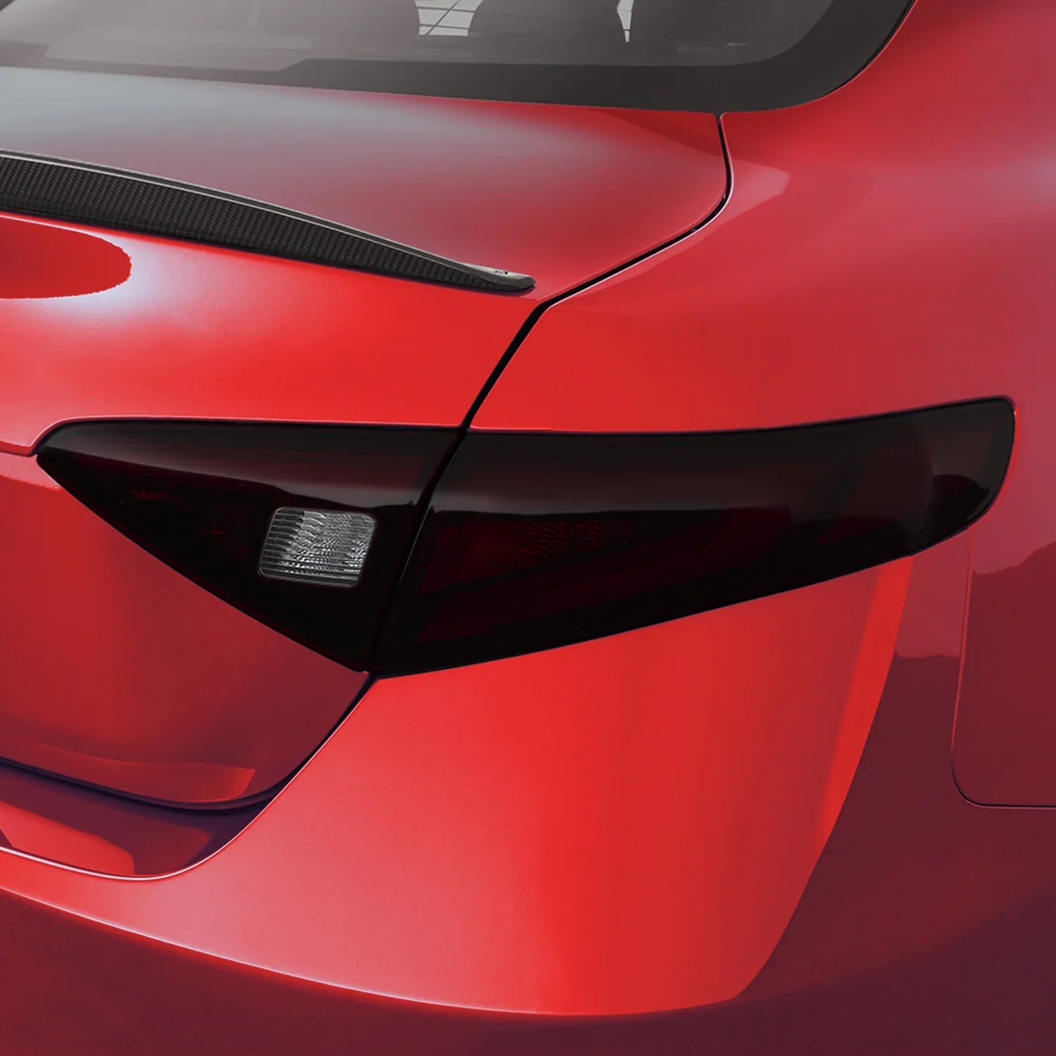 2017-2023 Alfa Romeo Giulia | Tail Light Cutout PreCut Tint Overlays